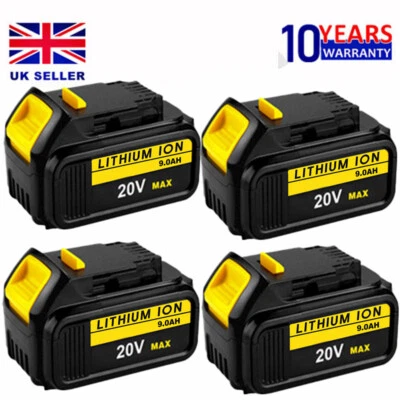 £112.98 • Buy For Dewalt 18v Battery 9Ah 8Ah 6Ah XR DCB184 DCB183 DCB182 DCB090 DCB118 DCB115