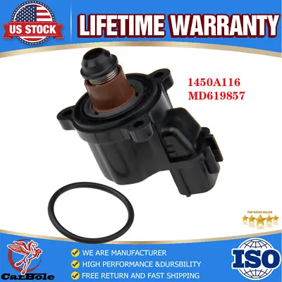 New Idle Control Valve For Mitsubishi Lancer Glx 1.6 02-10 - MD619857 • $19.93