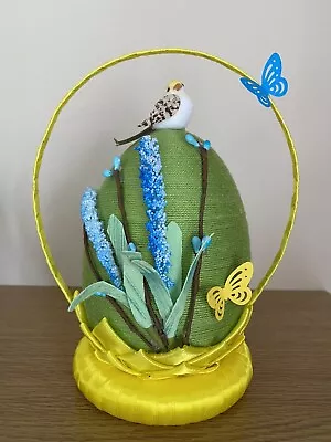 Handmade Easter Egg Basket Table Decoration Spring Party Gift Mother’s Day • £15.99