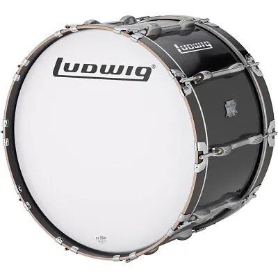 Ludwig Ultimate Marching Bass Drum - Black 26 In. LN • $754.15