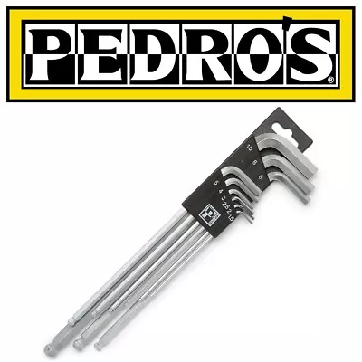Pedro's L Hex Metric Wrench Set / Allen Wrench Set Bike 1.5mm-10mm 9 Pc Bondhous • $29.40