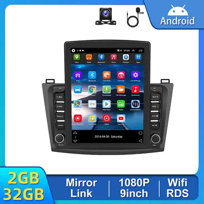 🚗For Mazda 3 2010-2013 Car GPS Navi Stereo Radio 9.7'' Android 13 CarPlay • $179.44