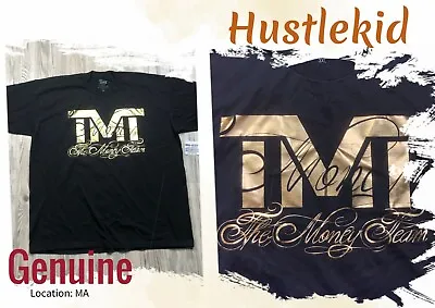 Genuine The Money Team TMT Floyd Mayweather Black/Gold Men T-Shirt 3XL XXXL🔥MA • $35.99