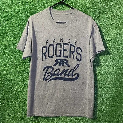 $15 • Buy Randy Rogers Band Grey & Blue T-shirt Size XL Men Texas Country 2012 Concert