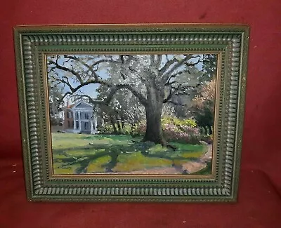 Fine Impressionist Painting Southern Plantation Natchez Mississippi .  • $365