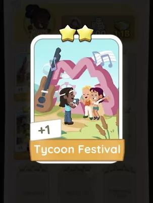 Monopoly Go! Tycoon Festival - 2⭐️ - Set 13-⚡️FAST DELIVERY⚡️ • $2.01