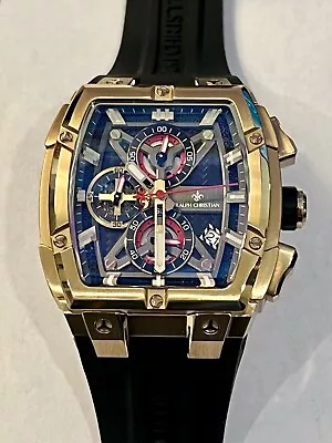 Ralph Christian Polaris Chrono Yellow Gold PVD. Sold Out Model. Wow!  NO RESERVE • $28