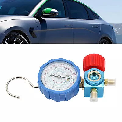 Air Conditioner Single Manifold Gauge Valve For R12 R502 R22 R410 R134A 500PSI • $15.20