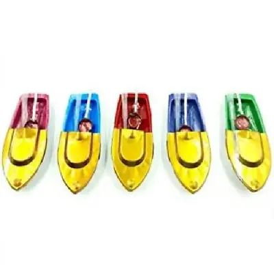 Heavy Quality Steam Boat Put Put Boat Water Toys For Kids (Pack Of 5-Multicolor) • $18.99