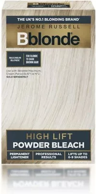 Jerome Russell Bblonde High Lift Powder Bleach Blonde Hair Dye Lifts 6-9 Shades • £5.74