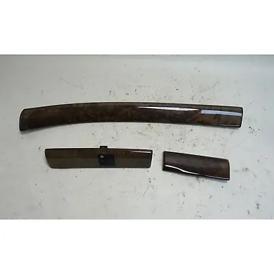 1998-2001 BMW E38 7-Series Front Dashboard Wood Trim Set Walnut Dash OEM • $75