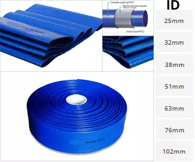 £6.43 • Buy Water Pump Hose Submersible Blue Yellow Hose 4 Bar Rated All Sizes All Lengths