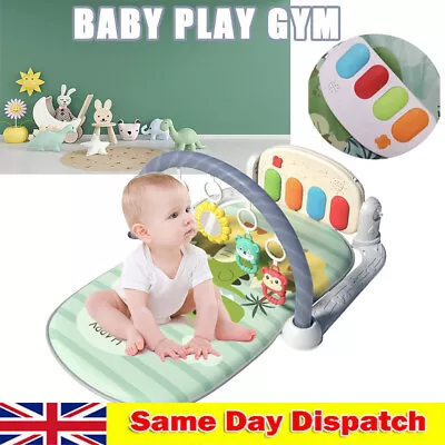 3in1 Fitness Music Baby Play Mat Lay And Kids Gym Play Mat Fun Piano Boys &Girls • £16.99