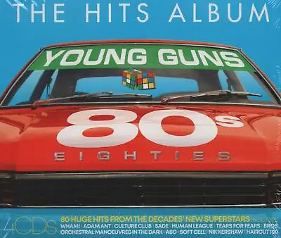 The Hits Album - 80s Young Guns - Wham! Culture Club Abc Bros - 4 Cds - New!! • £5.79