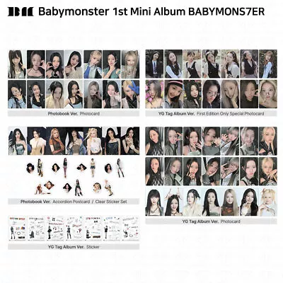 BABYMONSTER 1st Mini Album BABYMONS7ER Official Photocard Ahyeon Rami Rora Asa • $12.99
