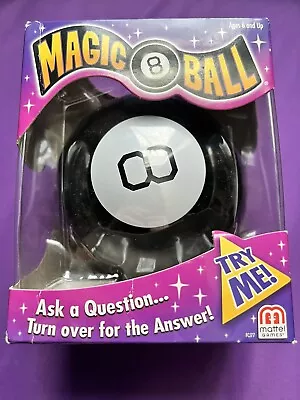 Mattel 30188 Magic 8 Ball Fortune Teller In Box • $10