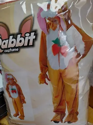 Bristol Novelty Plush Brown Bunny Rabbit Kids Fancy Dress Costume CC055 128cm • £14.99