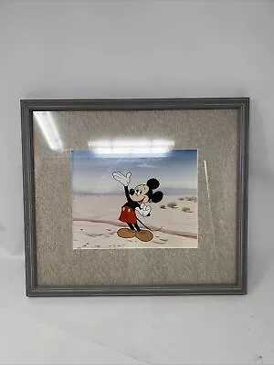 Vintage Mickey Mouse Walt Disney Classics Art Litho Film Cell Matted/Frames • $30