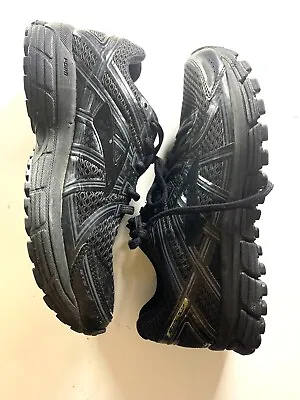 Brooks Womens Adrenaline GTS 17 1202311B068 Black Running Shoes Sneaker SZ 8.5 • $19.99