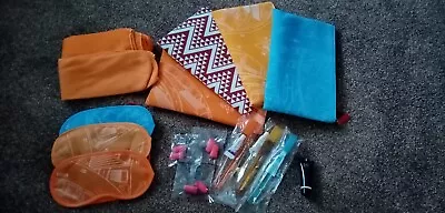 £3.99 • Buy Joblot Airline Travel Amenity Kits Emirates Socks Toothbrushes Eyemasks Earplugs