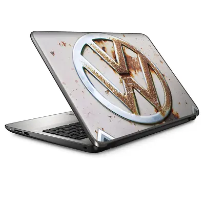 Laptop Skin Wrap Universal For 13 Inch - VW Bus Rust Split Window Van • $15.98