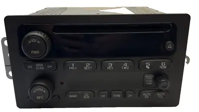 $45.57 • Buy 2005 CHEVROLET TRAILBLAZER RADIO Am-fm-stereo-single Cd Id 10357894.