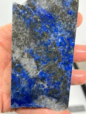 Lapis Lazuli Slab For Cabbing Lapidary Carving Chakra Reiki Afghanistan • $28