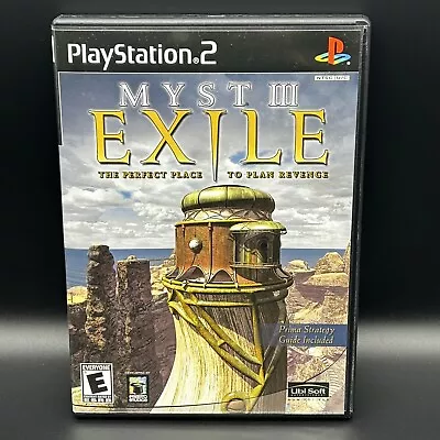 Myst III Exile PS2 (Sony PlayStation 2 2002)   **NO MANUAL** (Excel. Disc/Case) • $8.97