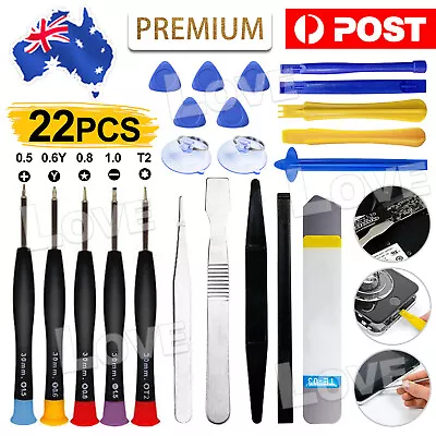 22 In 1 Mobile Phone Repair Tools Kit Set Spudger Pry Opening Tool Screwdriver • $7.95