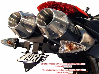 Double Exhaust Top-gun Zard Carbon Racing Ducati Hypermotard 796 2010 - 12 • $783.81