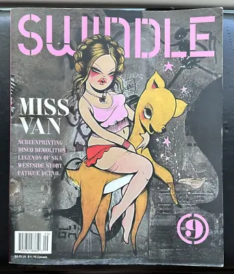 Swindle Magazine Issue 9 - Miss Van AJ Fosik - Street Art • $10