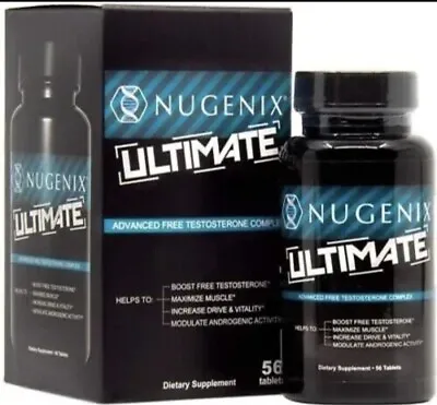 Nugenix Ultimate  Advanced Free Test Complex 56 Capsules EXP 6/2025 • $19.88