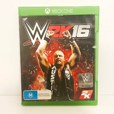 WWE 2k16 - Xbox One - Tested & Working! Free Postage! • $14.88