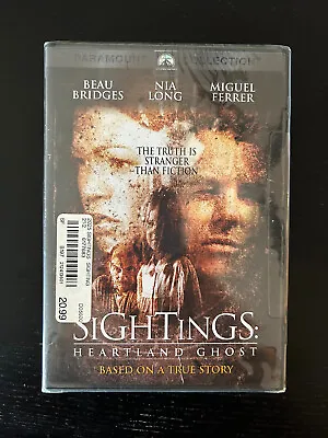 $14.99 • Buy Sightings Heartland Ghost DVD NEW