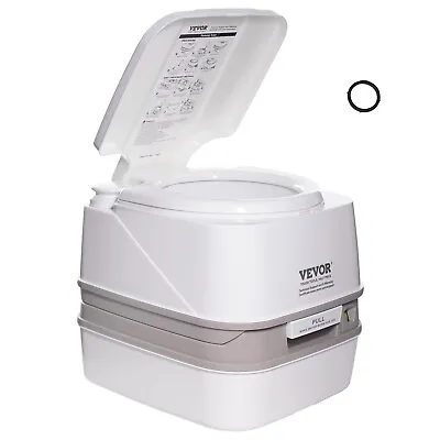 VEVOR Portable Toilet Flush Travel Camping 3.2 Gal Commode Potty Outdoor Indoor • $94.99