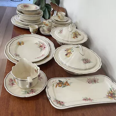 Royal Doulton Orchids D5215. Dinner Set -Tea/coffee Pots & Replacement Pieces. • $350