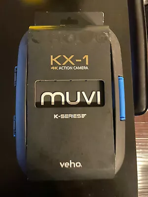 NEW Veho Muvi KX-1 4K Wi-Fi Handsfree Action Mini Helmet Camera VCC-008-KX1 • $75