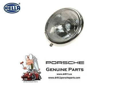 $298 • Buy FOR Porsche 356A 356C Beetle 55-65 Headlight Assembly Hella GENUINE