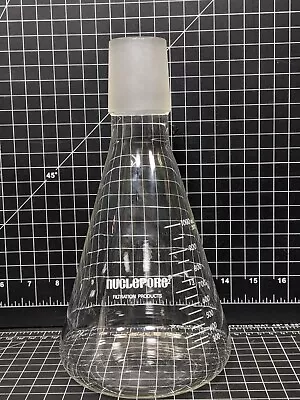 Nuclepore 45/50 MALE 1000ml Filter Suction Flask Frit Lab Pyrex Millipore Duran • $65