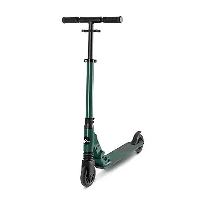 Kids Scooter 2 Wheels Kids Push Scooter Folding Adjustable T-Bar Ages 6+ Green • £97.99