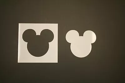 Mickey Mouse Ears Reusable Mylar Stencil - Art Supplies • $18.29