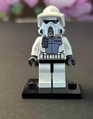 Lego Star Wars  Clone Trooper Figure BLACK BRICK NOT INCLUDED FACE DAMAGED • $10