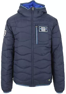 Porsche Men's Winter Reversible Quilted Jacket Martini Racing Blue • $292.50