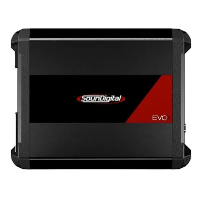 £511.18 • Buy SounDigital 3000.1 EvoX2 (2Ω) 1-channel Mini Amplifier 3000W For Motorcycles