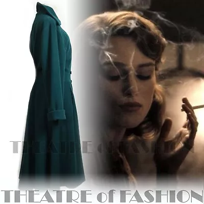 £475 • Buy COAT JACKET 40s STYLE VINTAGE 30s 50s VICTORIAN 12 14 WOOL MISTRESS VAMP DIVA