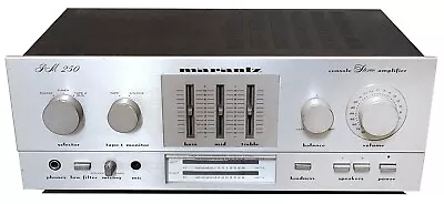 Vintage Marantz PM250 Console Stereo Amplifier - Serviced • $385