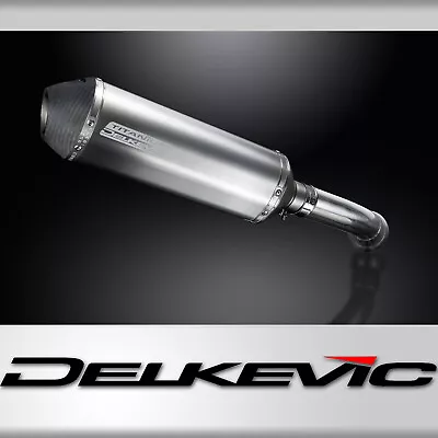 BMW K1200GT 2006-2012 Delkevic Slip On 13.5  X-Oval Titanium Exhaust Muffler Kit • $321.95