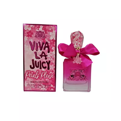 Juicy Couture Viva La Juicy Petals Please EDP 3.4 Oz / 100 Ml Spray  For Women • $49.99