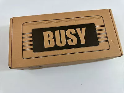 BusyBox Smart Sign - Standard Bluetooth Do Not Disturb Sign With 6 Messages • $79.95