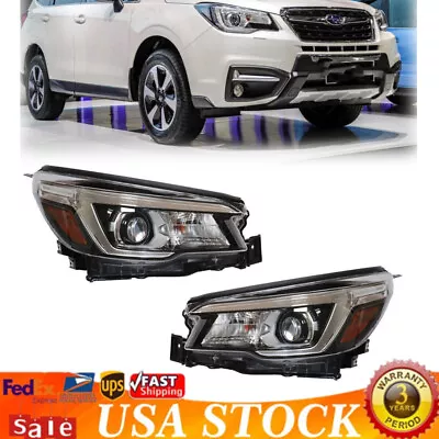 For 2019-2020 Subaru Forester Left & Right Halogen LED Headlight W/o AFS LH RH • $317.30